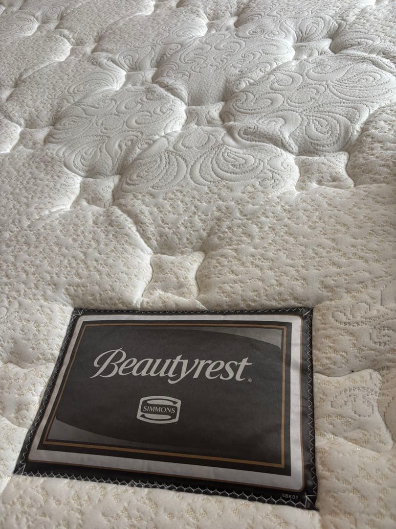 Simmons シモンズマットレスワイドダブルロング+フランスベッドフレーム