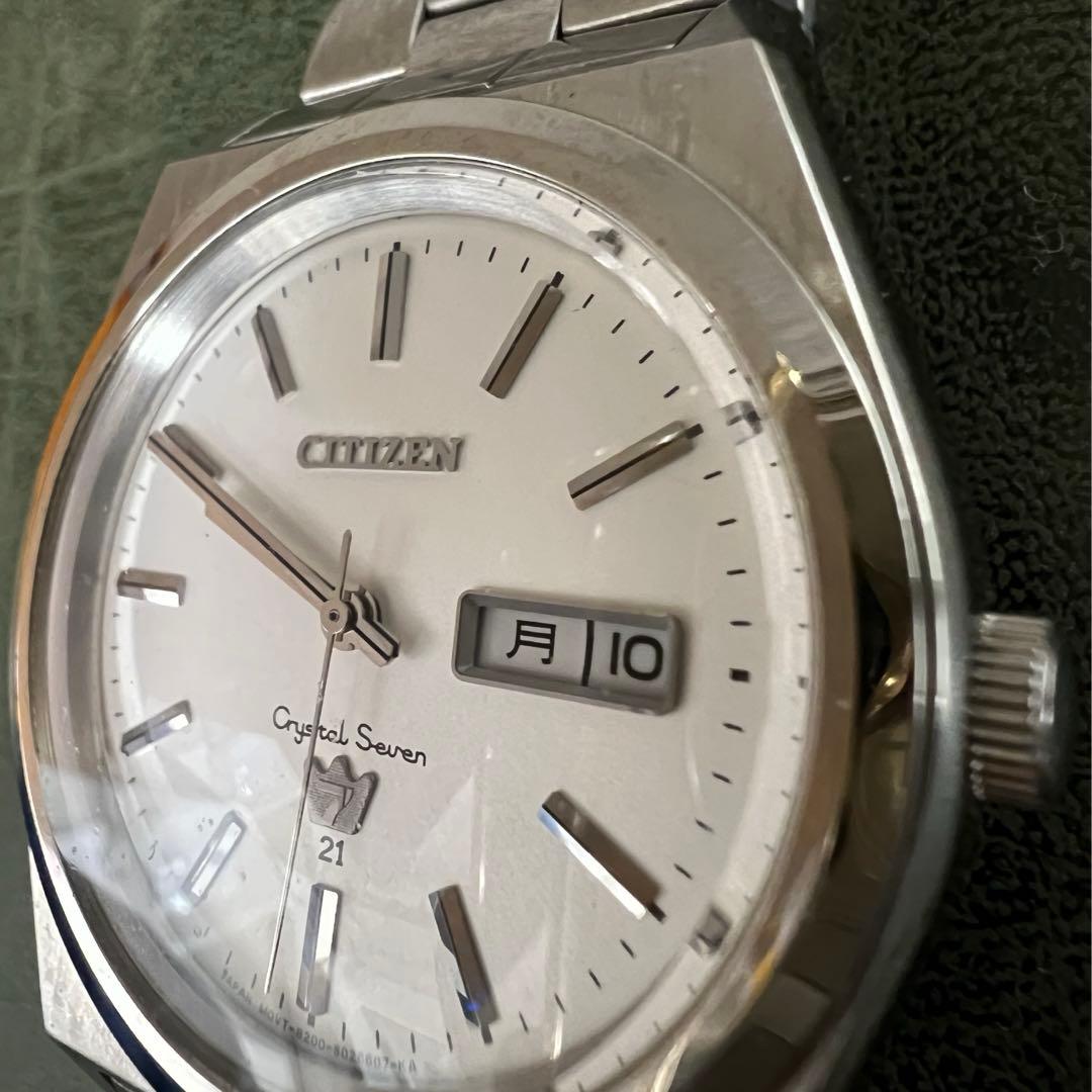 PANNAM 美品★シチズン★Crystal seven★ヴィンテージ