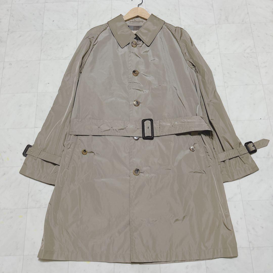 美品 Macintosh London ナイロン100% トレンチコートLサイズ