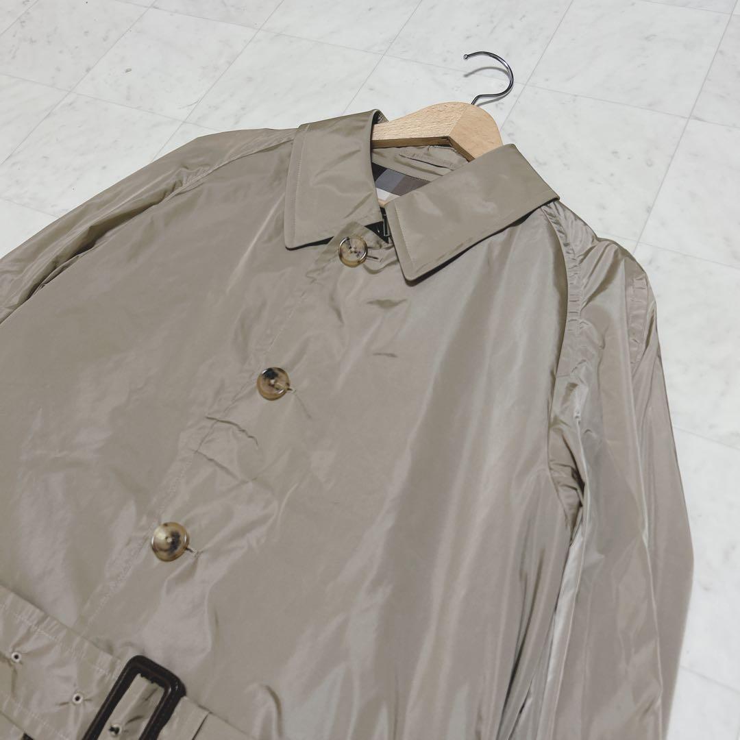 美品 Macintosh London ナイロン100% トレンチコートLサイズ