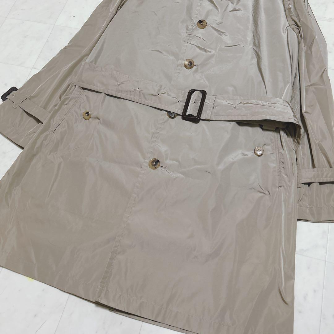 美品 Macintosh London ナイロン100% トレンチコートLサイズ
