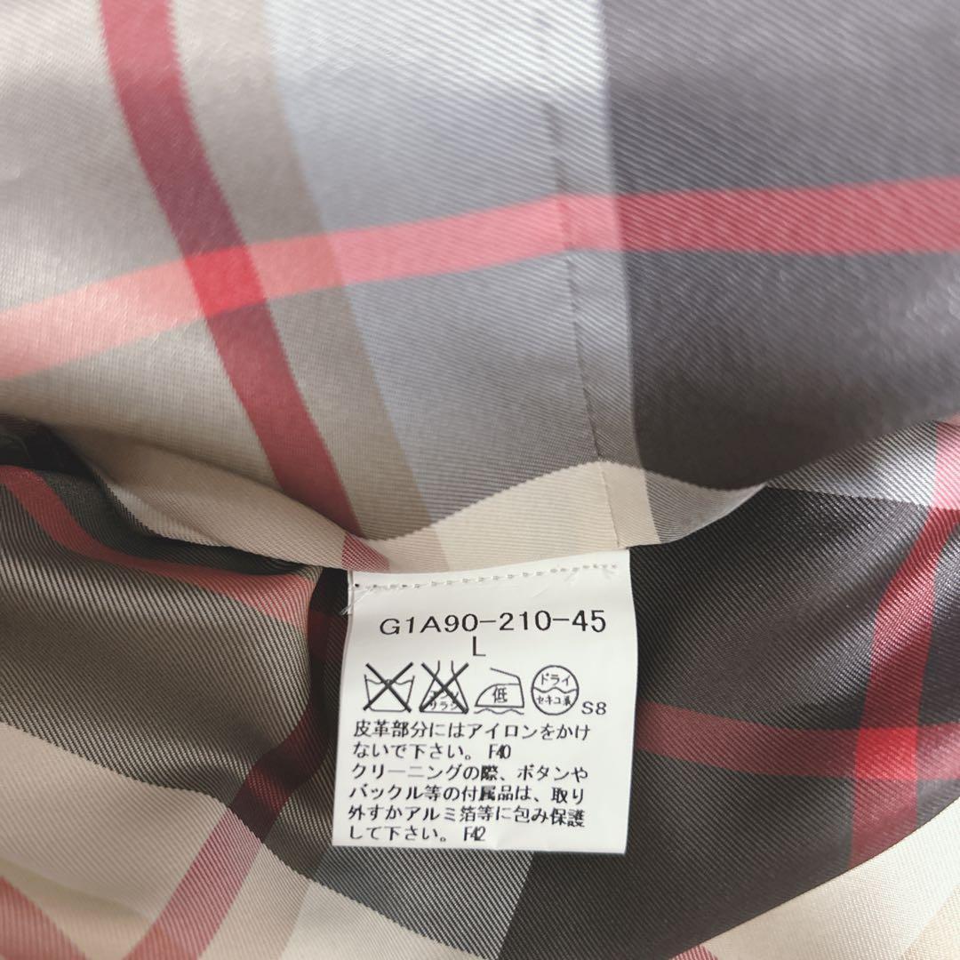 美品 Macintosh London ナイロン100% トレンチコートLサイズ