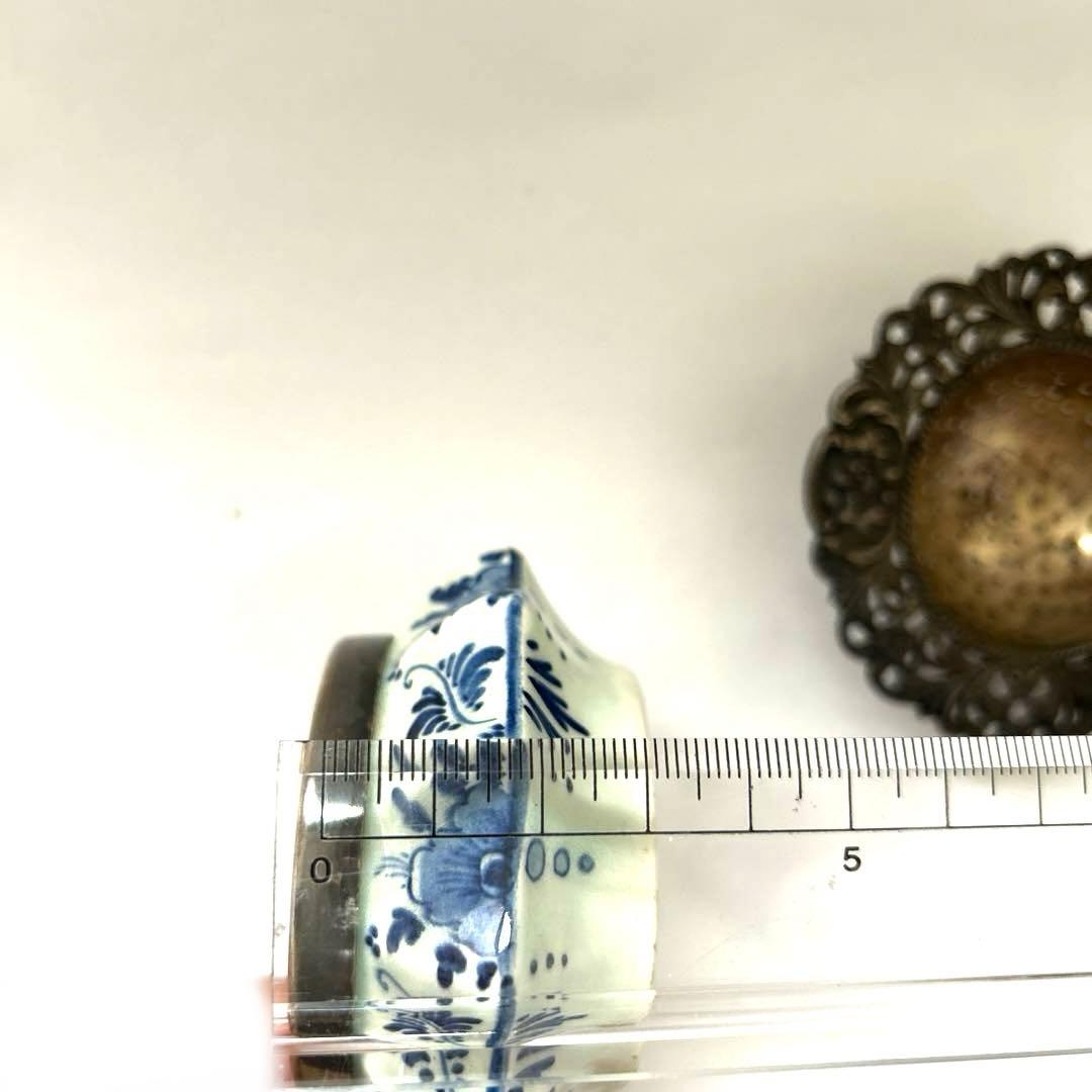 デルフト　ティーストレーナー　オランダ