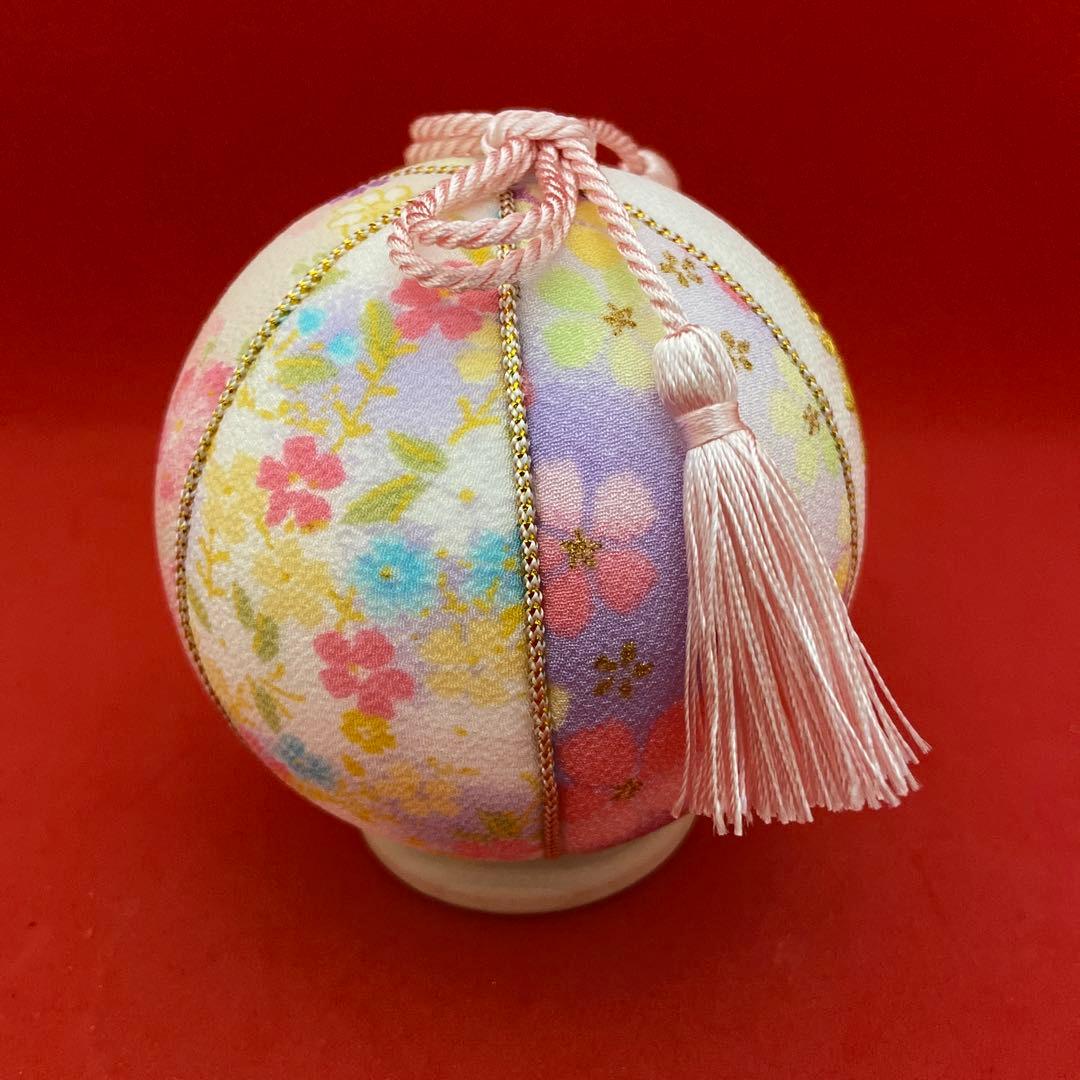 豆っちゃ様　確認用　羽子板　お正月飾り　つまみ細工　鞠　和玉　ちりめん