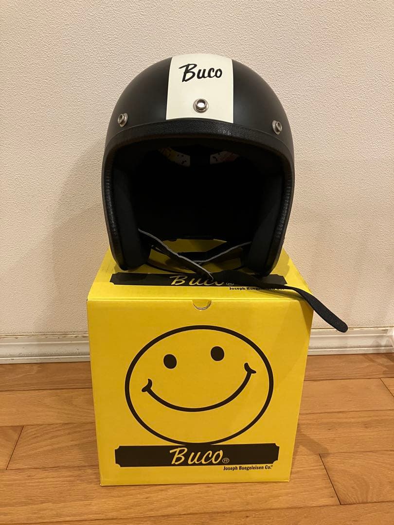 SMILE BUCO ヘルメット　マットブラック　サイズM/L