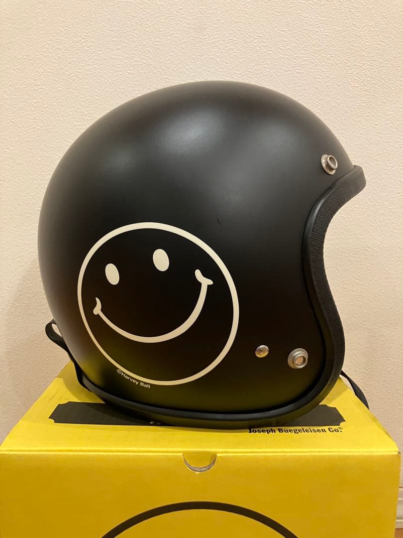 SMILE BUCO ヘルメット　マットブラック　サイズM/L