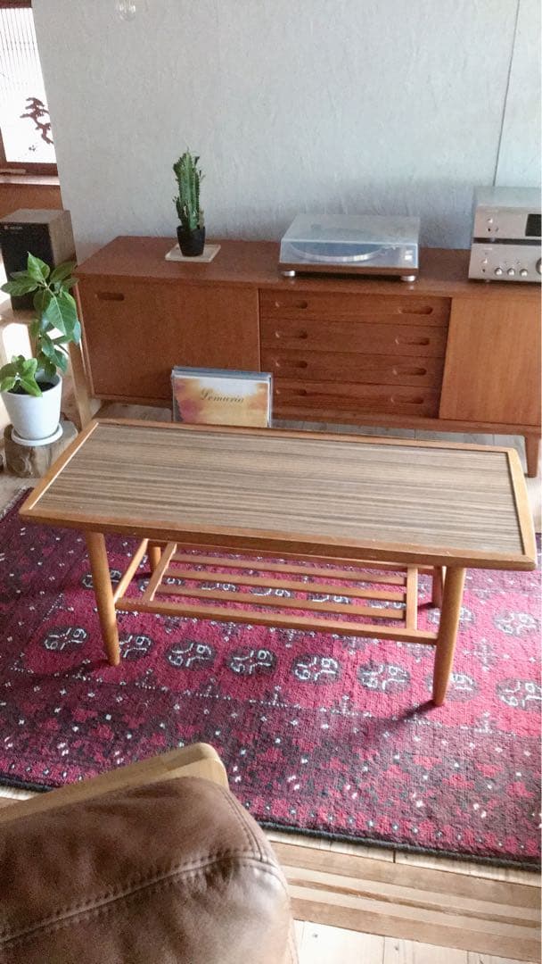 カリモクのテーブル　アンティーク