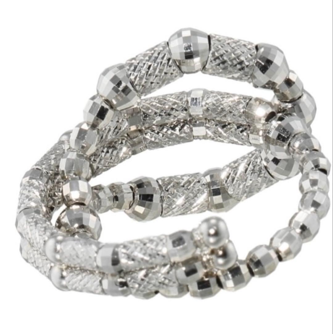 pt999 バックルデザイン フレキシブル リング プラチナ