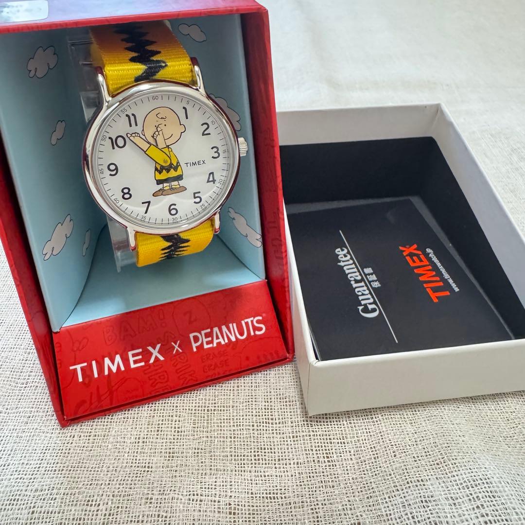 新品未使用　TIMEX PEANUTS チャーリーブラウン　腕時計