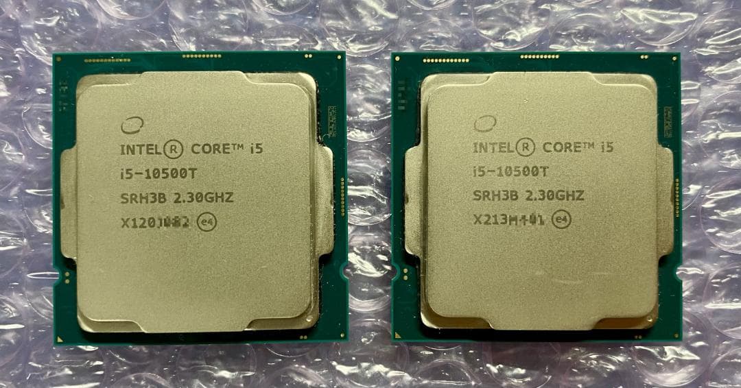 Intel Core i5-10500T 2個セット
