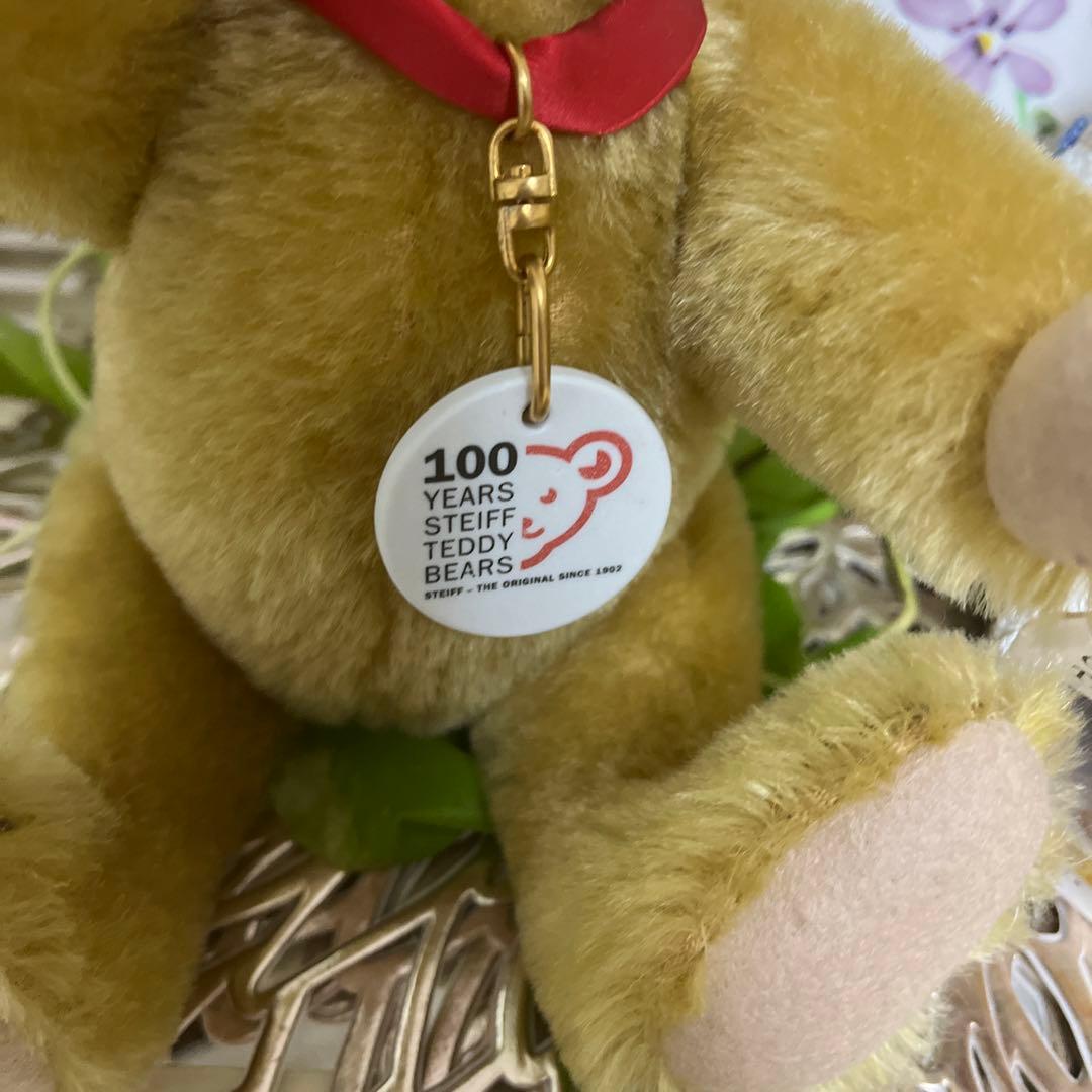 レア　シュタイフ(Steiff) テディベア 限定品 2002年  NO130