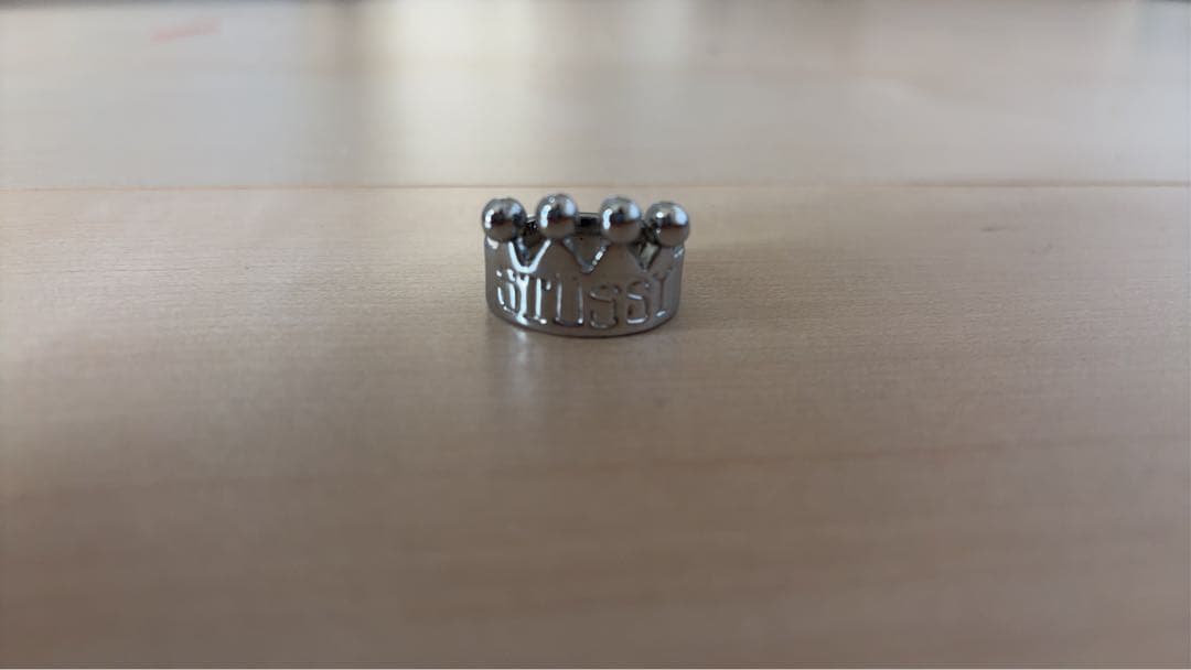 早い者勝ち　オールド　STUSSY 指輪 リング 王冠