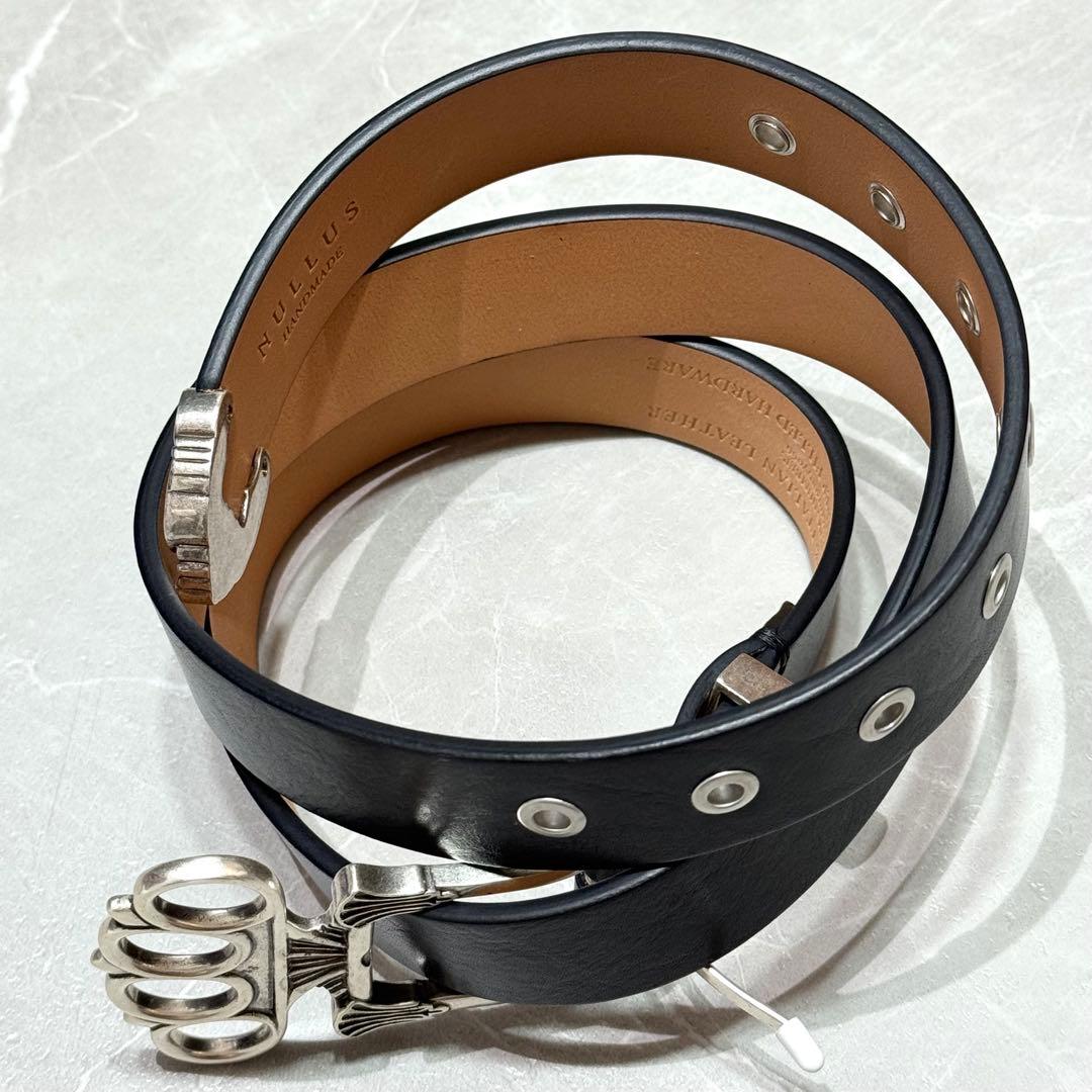 【NULLUS】SILVER FILLED KUNCKLES BELT