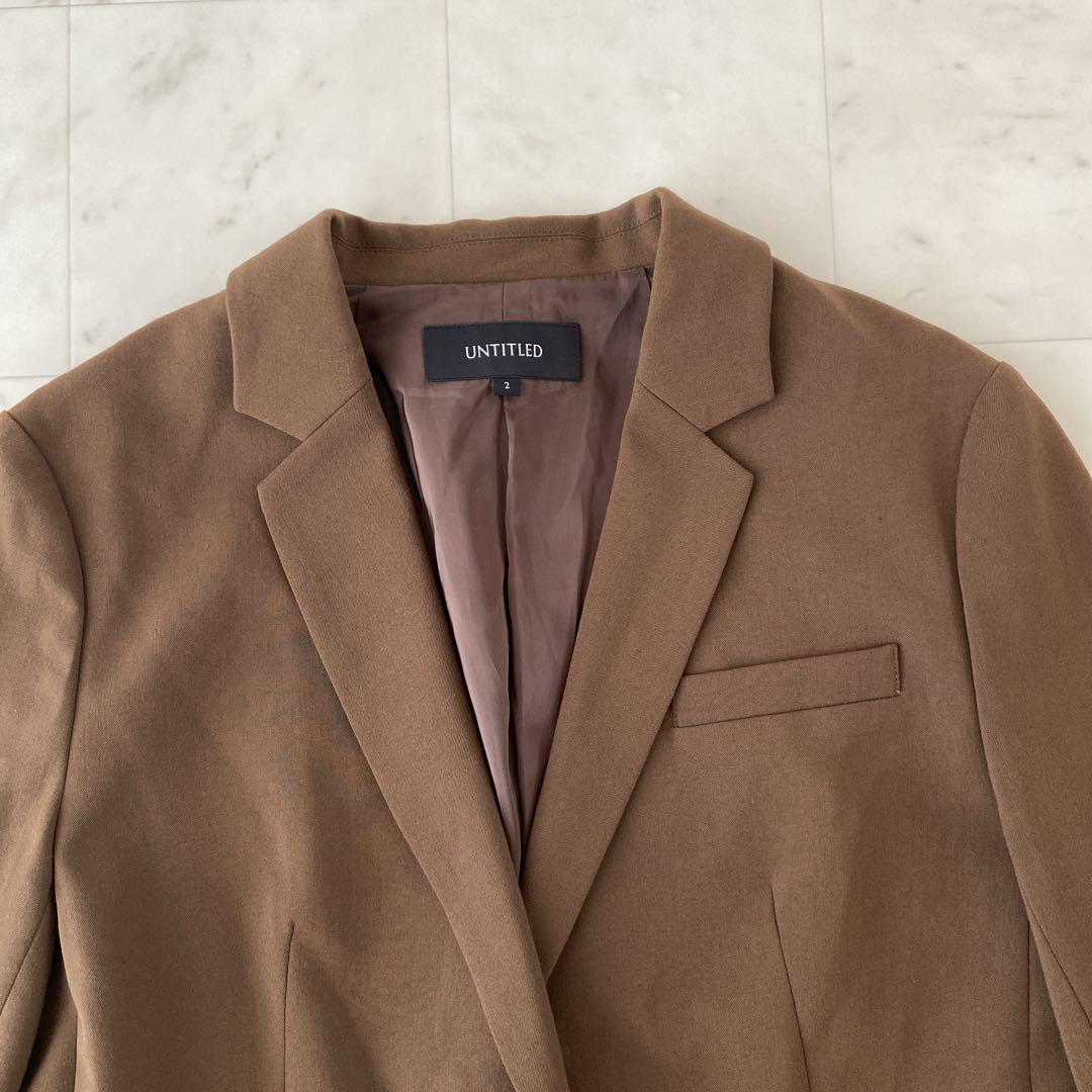 【untitled】アンタイトル　ジャケット＆パンツスーツ　セットアップMサイズ