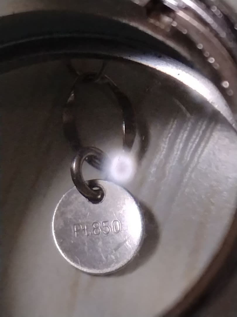 プラチナ リングブレスレット