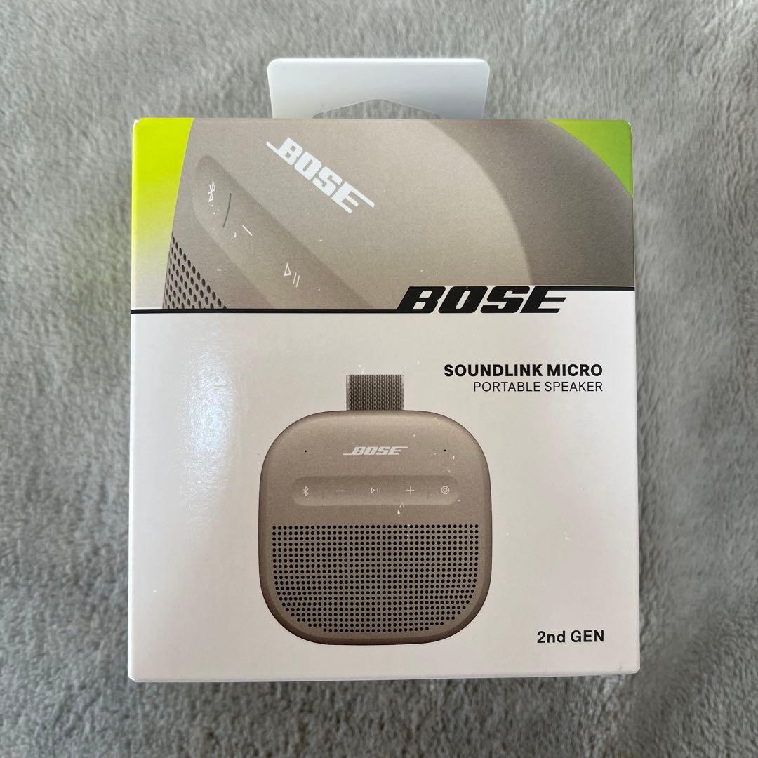 【未開封】BOSE SOUNDLINK MICRO 2nd GEN