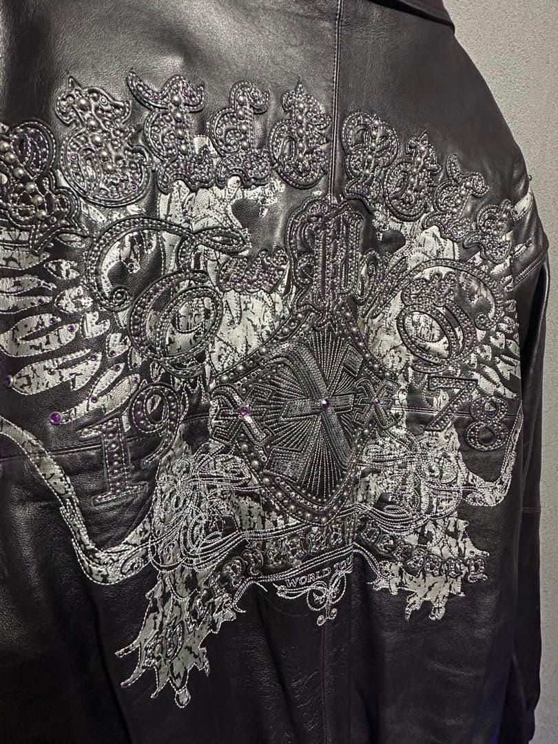 12345　pelle pelle ペレペレ スタッズ レザージャケット