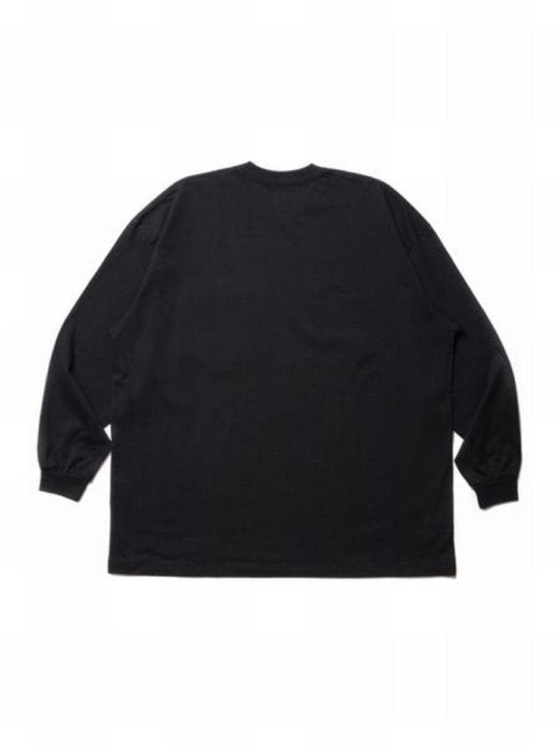 新品 COOTIE エラーフィットL/S Tee ブラック Lサイズ ロンT