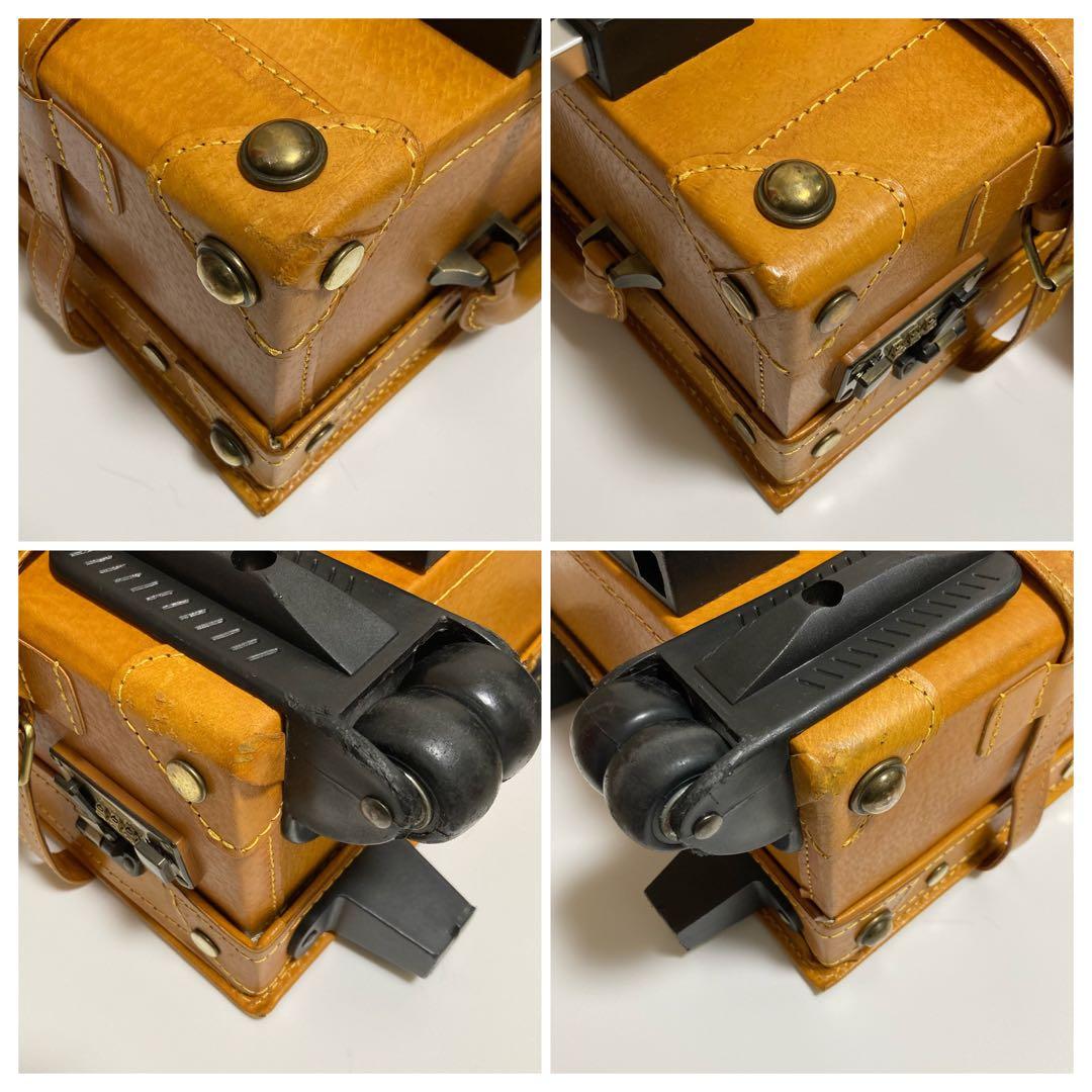 【良品】 ユーラシアトランク シフレ キャリーバッグ トランク キャメル