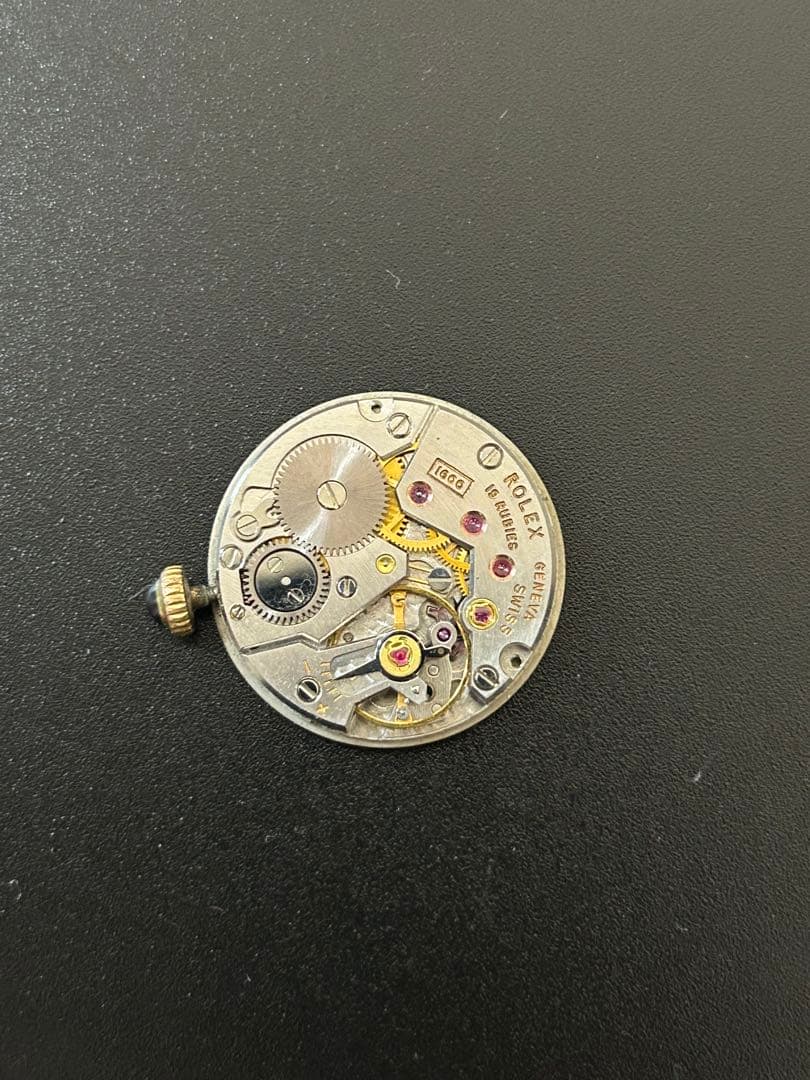 rolex 3810 cellini cal.1600 社外リューズ k18