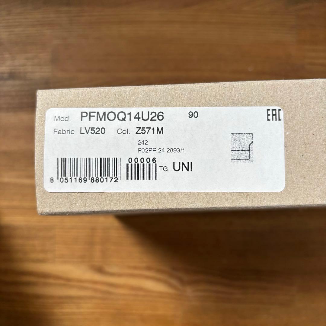 O　MARNI マルニ サフィアーノレザー 二つ折り財布 ネイビー