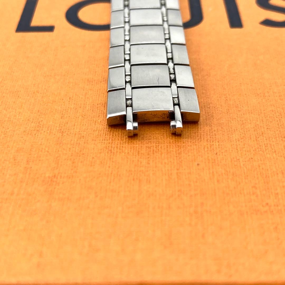 美品 ルイヴィトン タンブール 純正 ステンレスベルト シルバー B90520