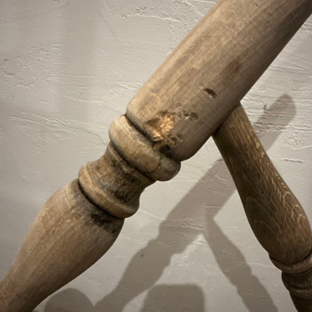 ヴィンテージ　ダイニングチェア　カフェチェア　剥離