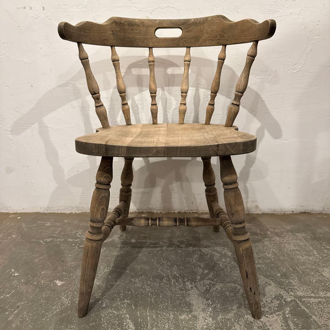 ヴィンテージ　ダイニングチェア　カフェチェア　剥離