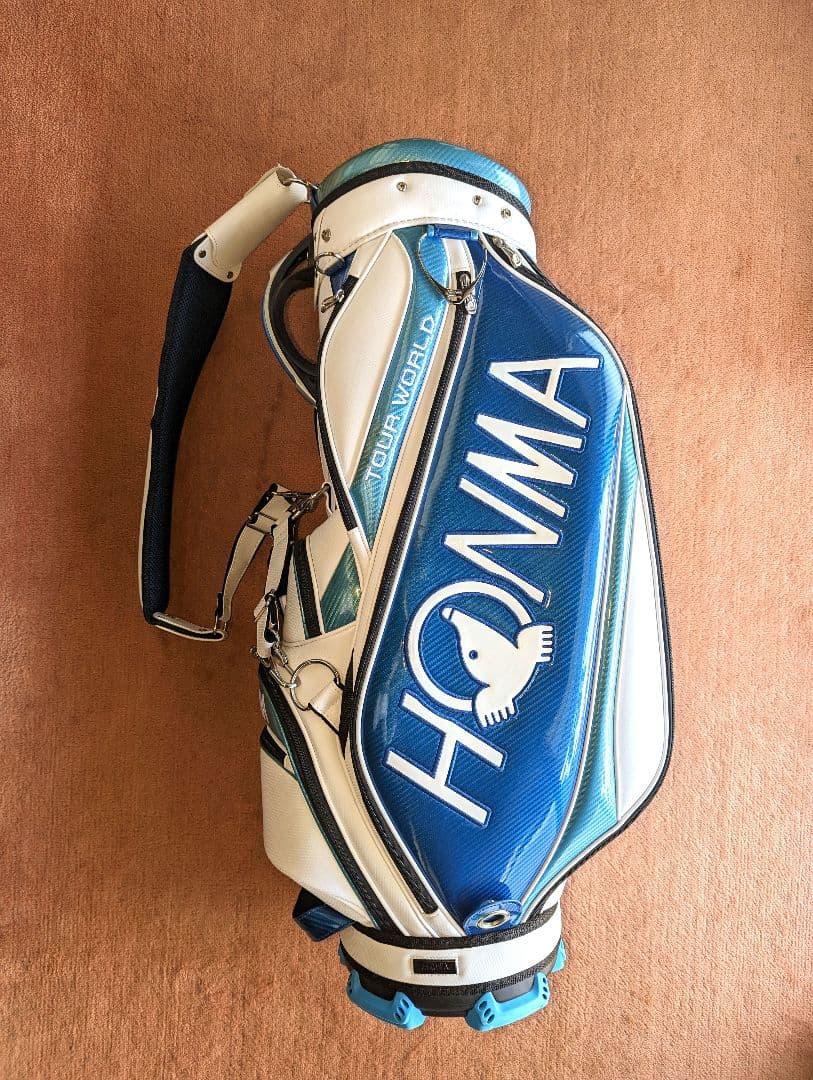 ひ*ろ様 本間ゴルフ　トーナメントプロレプリカモデル　キャディバッグ　アイアンカ