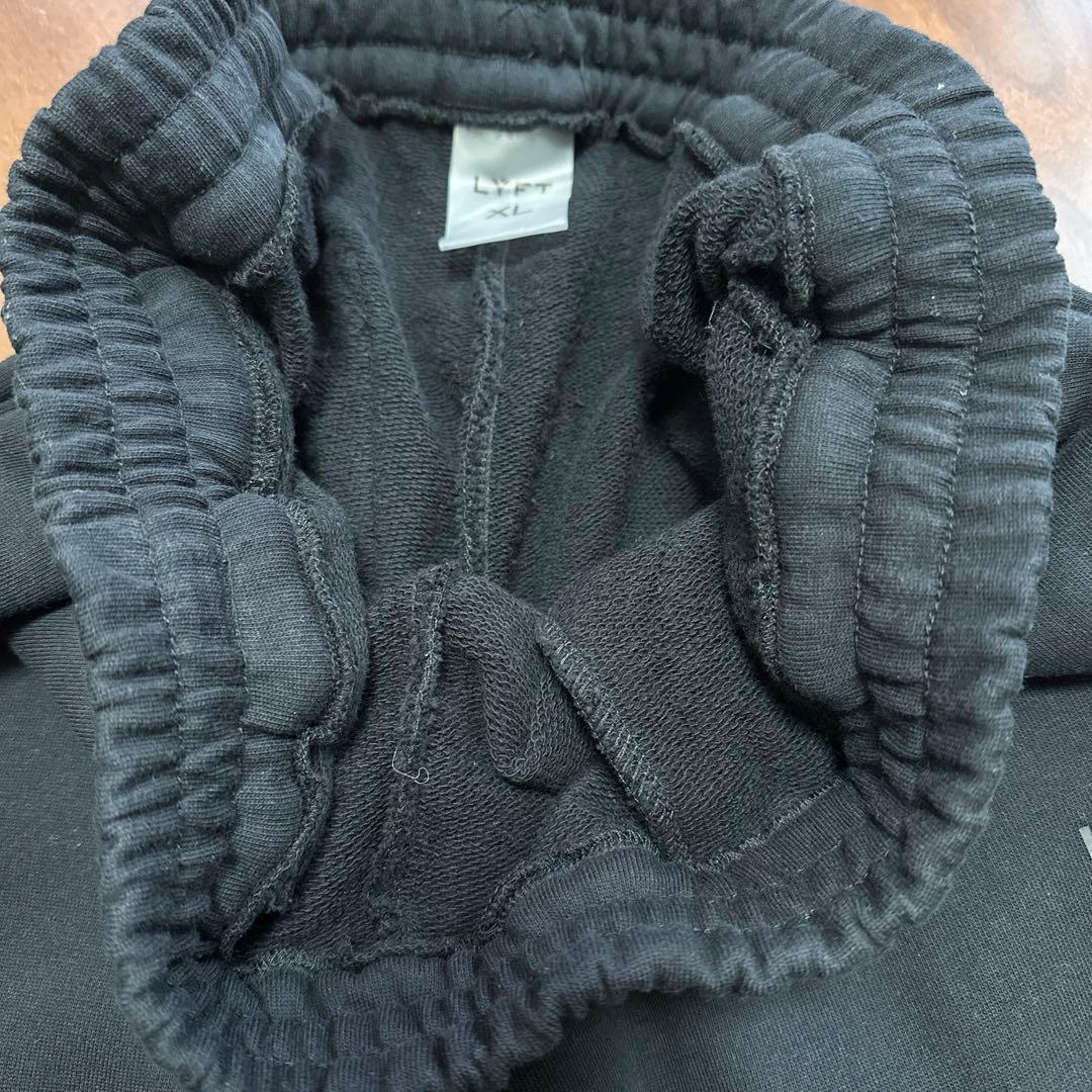 XL LYFT ウォームアップ　サイドボタンパンツ　ブラック