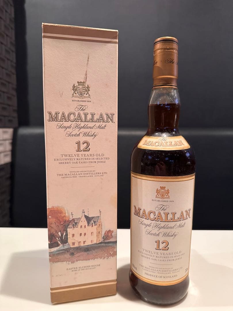 haruka yuki マッカラン12年　シェリーオークカスク　旧ボトル