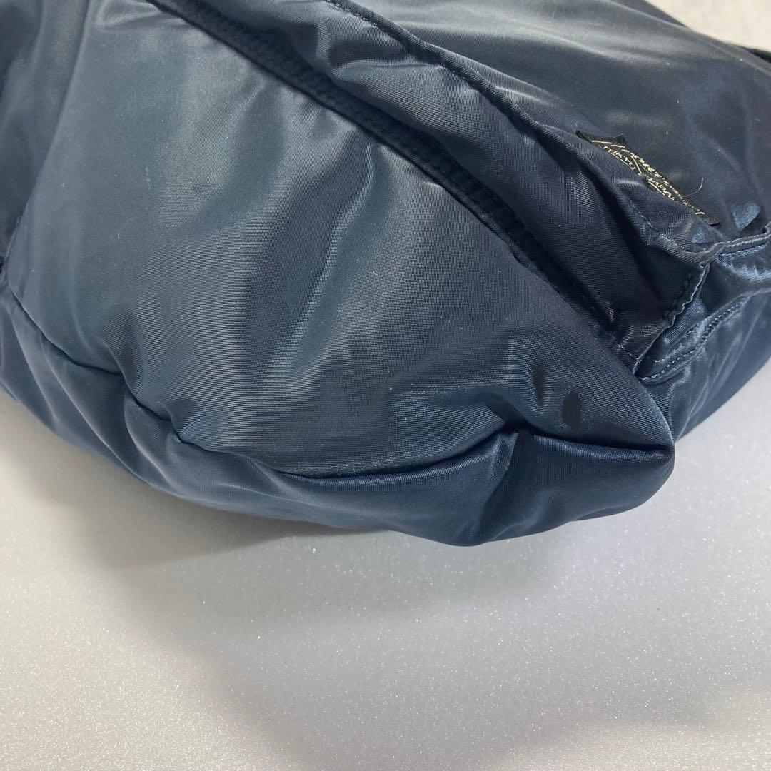 未使用級 新型 ポーター タンカー 2way ヘルメットバッグ アイアンブルー