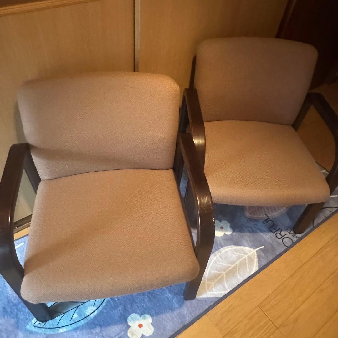 okamura / オカムラ ダイニングチェア 食卓椅子 2脚セット