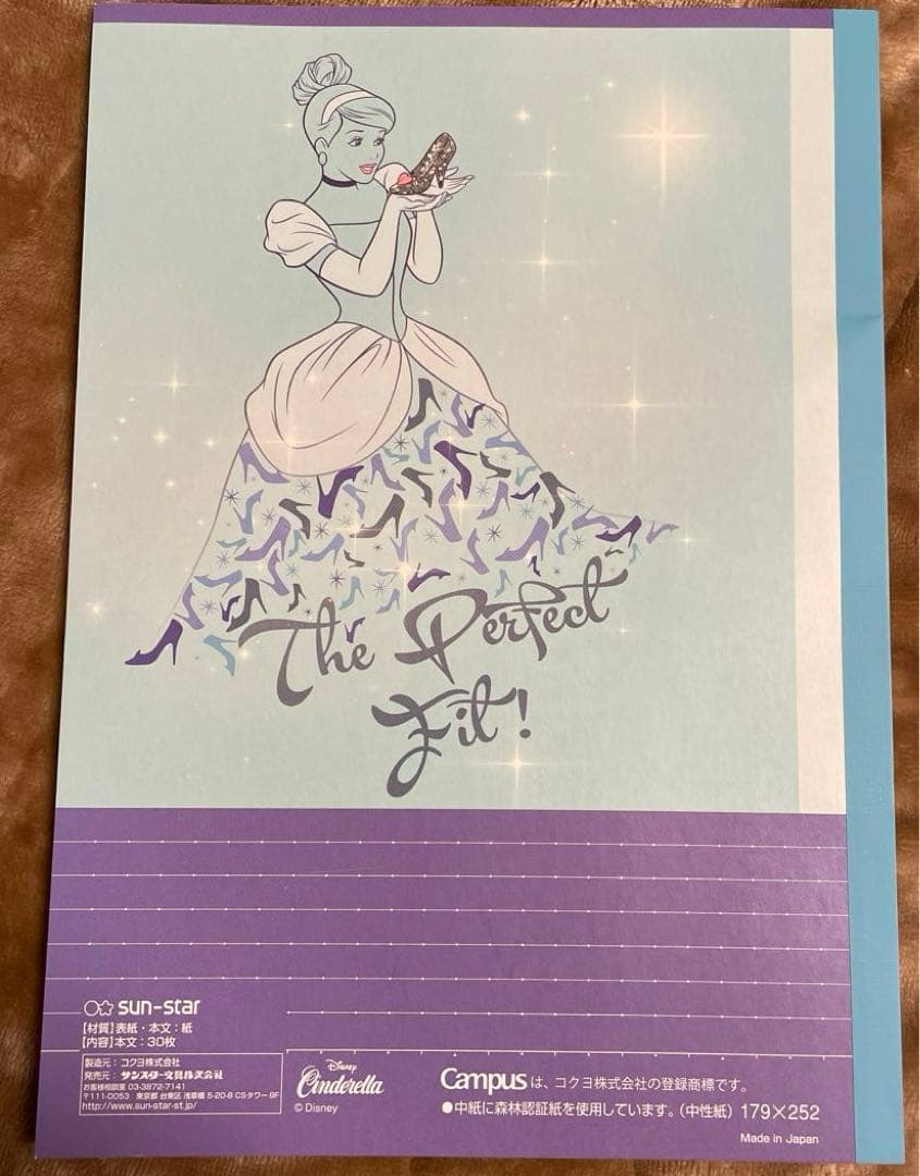 【匿名配送】　シンデレラ　キャンパスノート　Campus