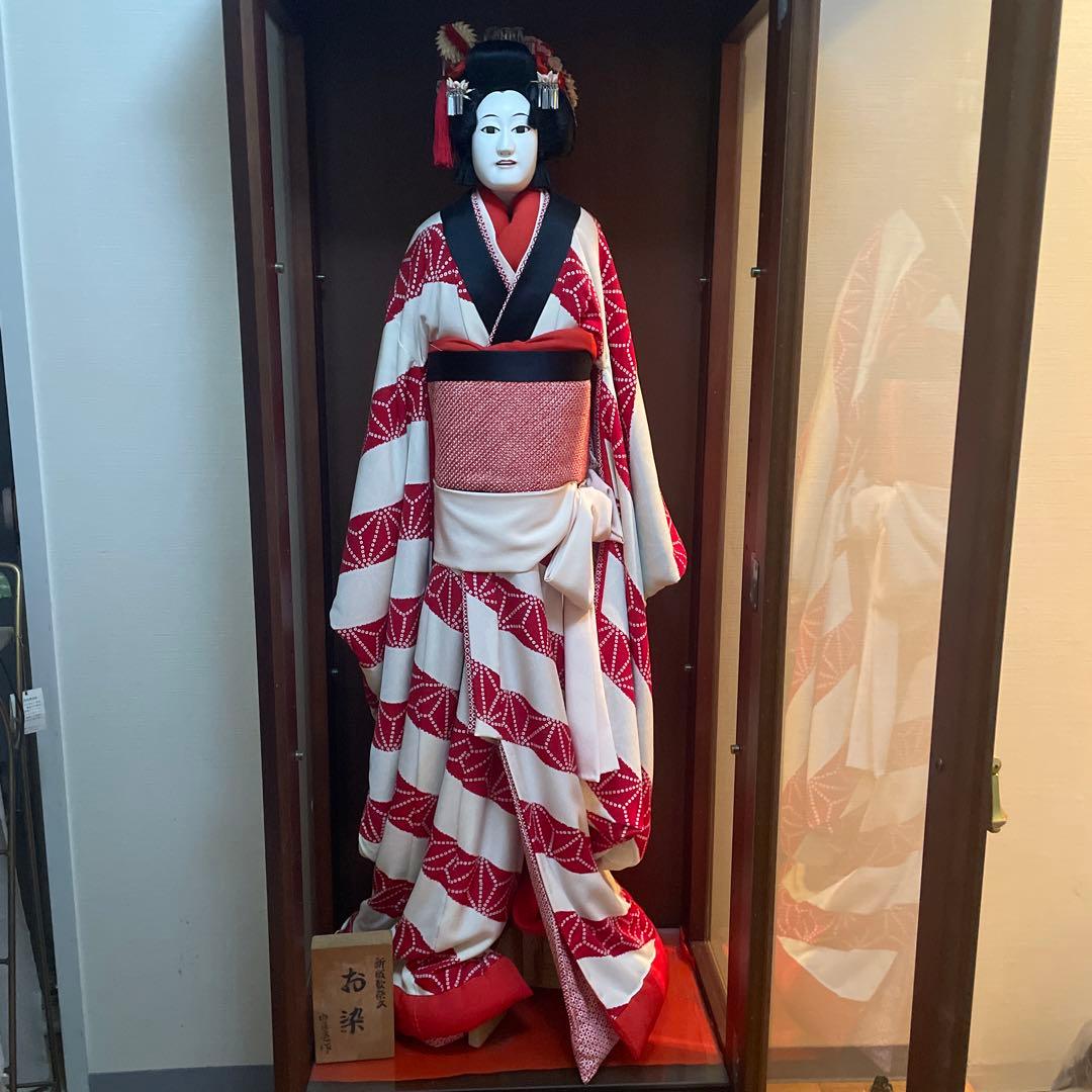 浄瑠璃　文楽人形　由良亀師匠作品