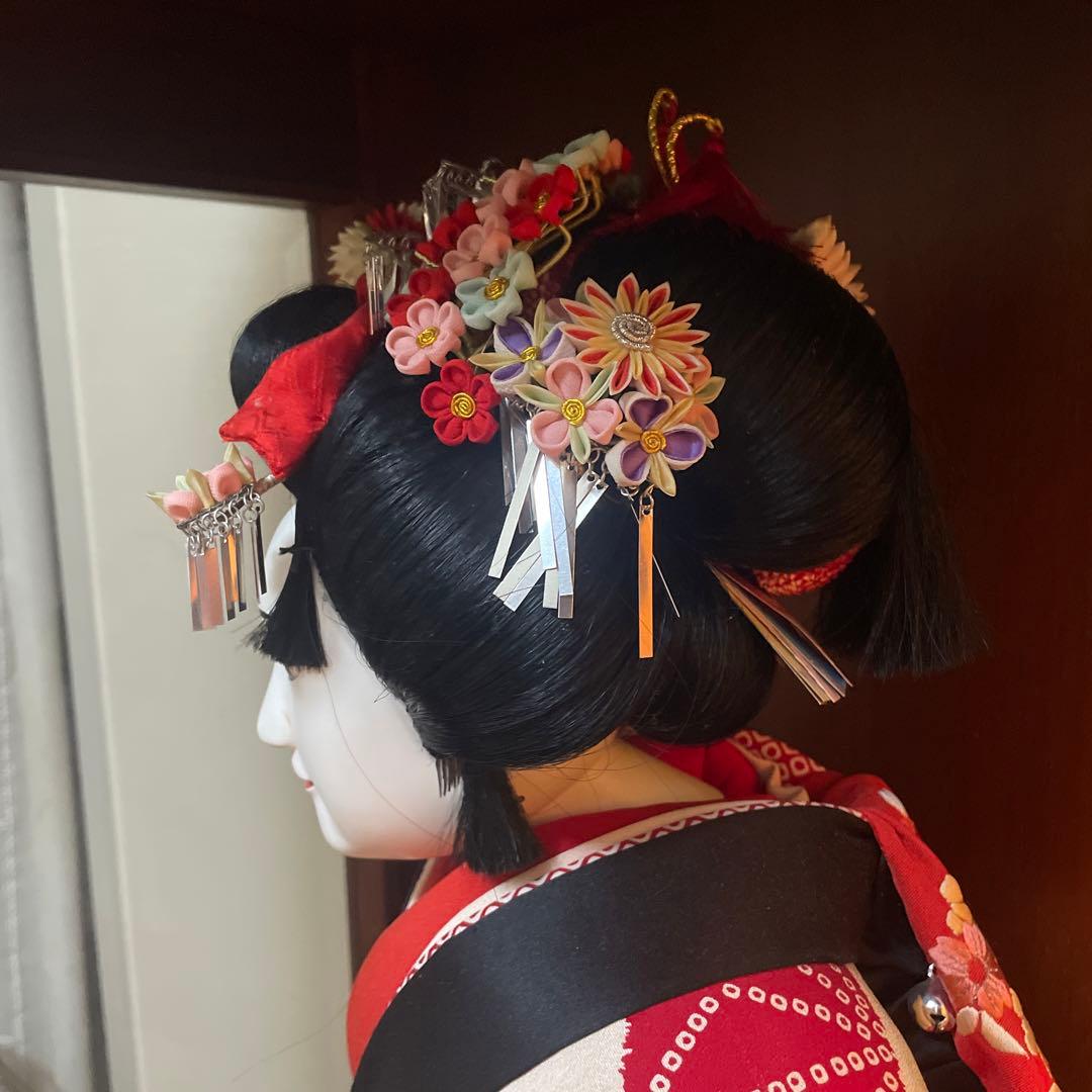 浄瑠璃　文楽人形　由良亀師匠作品