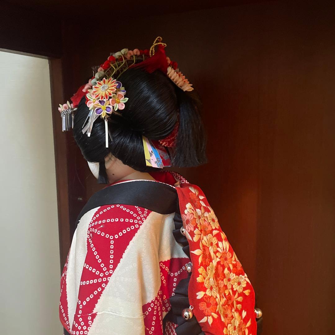 浄瑠璃　文楽人形　由良亀師匠作品