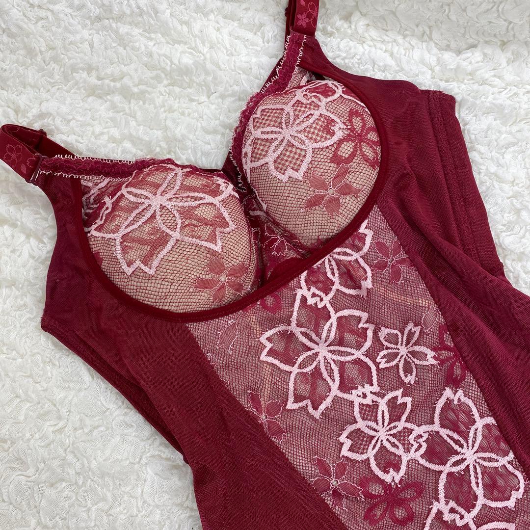 マルコ 補正下着 ボディシェイパー D80LL アヴァンセサクラ レッド