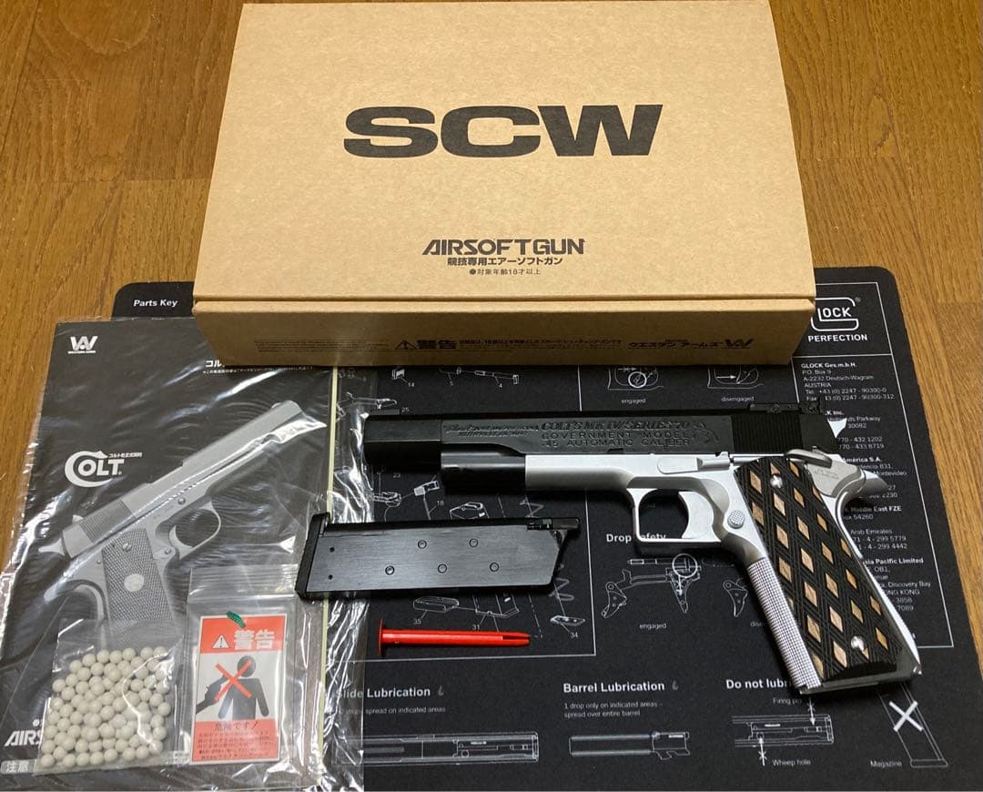 新品未使用 WA CLARK BOWLING PIN MODELフレームシルバー