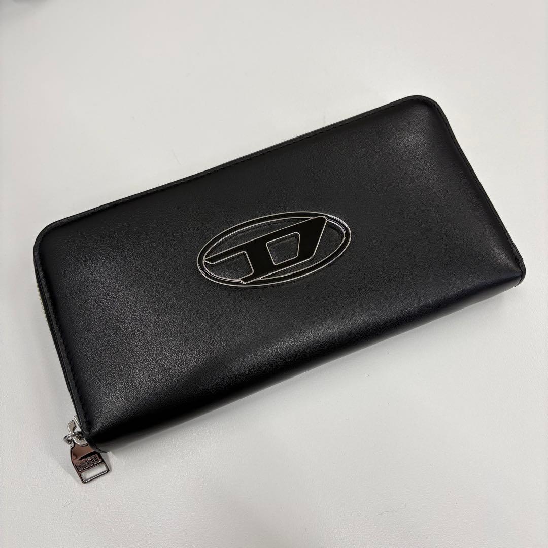 DIESEL ブラック 長財布　ディーゼル