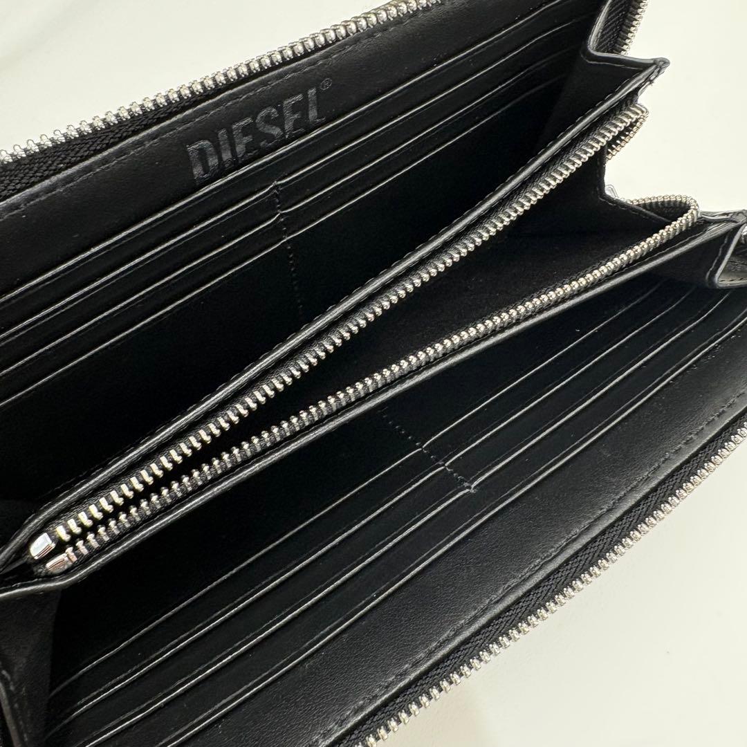 DIESEL ブラック 長財布　ディーゼル