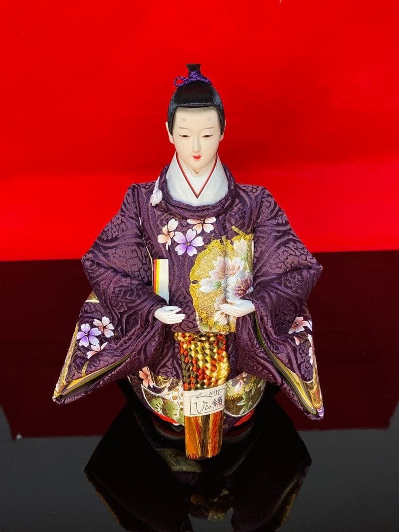 東京久月　雛人形　立親王平飾りセット・間口約６５×奥行約３５×高さ約５９㎝