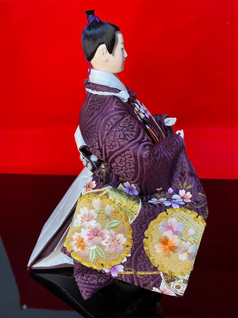 東京久月　雛人形　立親王平飾りセット・間口約６５×奥行約３５×高さ約５９㎝