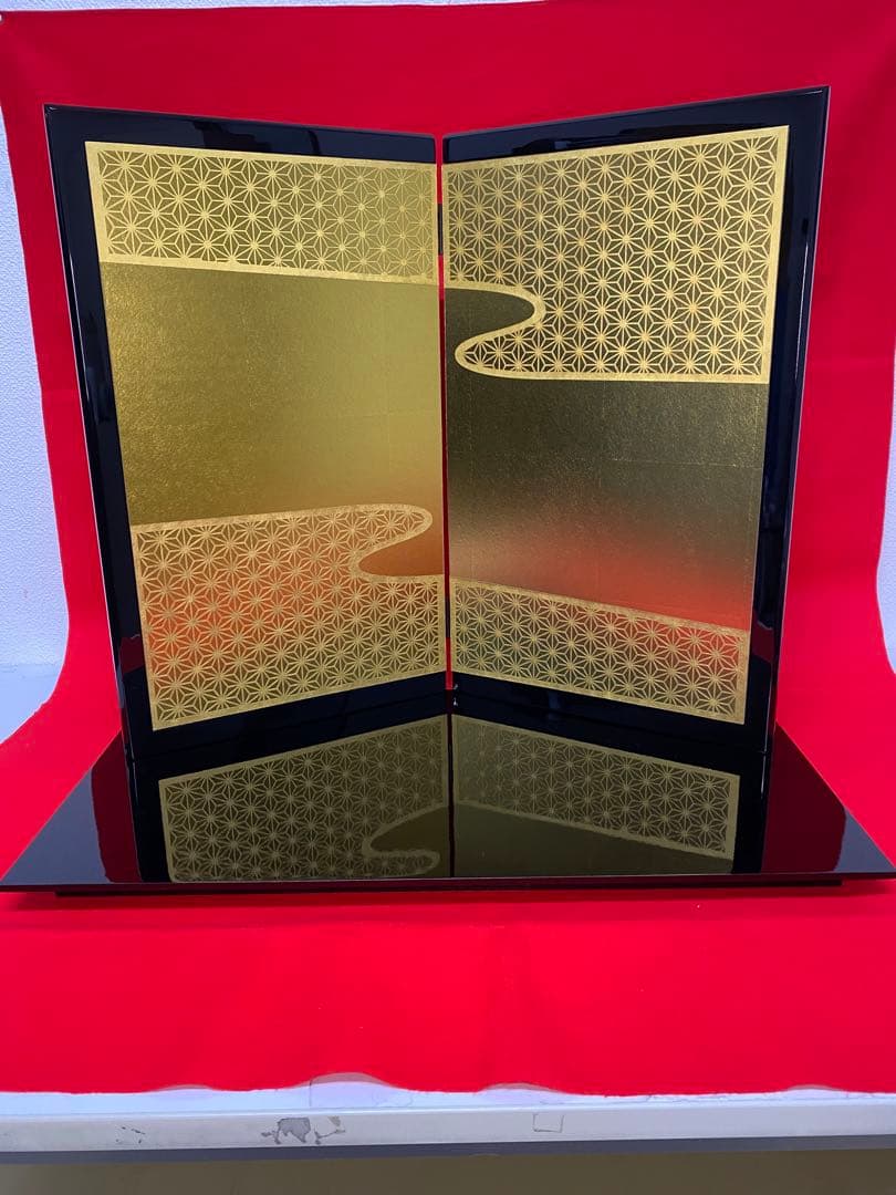 東京久月　雛人形　立親王平飾りセット・間口約６５×奥行約３５×高さ約５９㎝