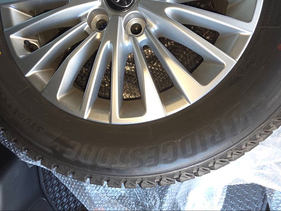 アルファード40系17インチ純正ホイール 冬用タイヤセット