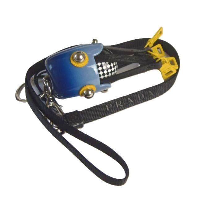 新品 PRADA プラダ TRICK キーチャーム バッグチャーム スキューバ