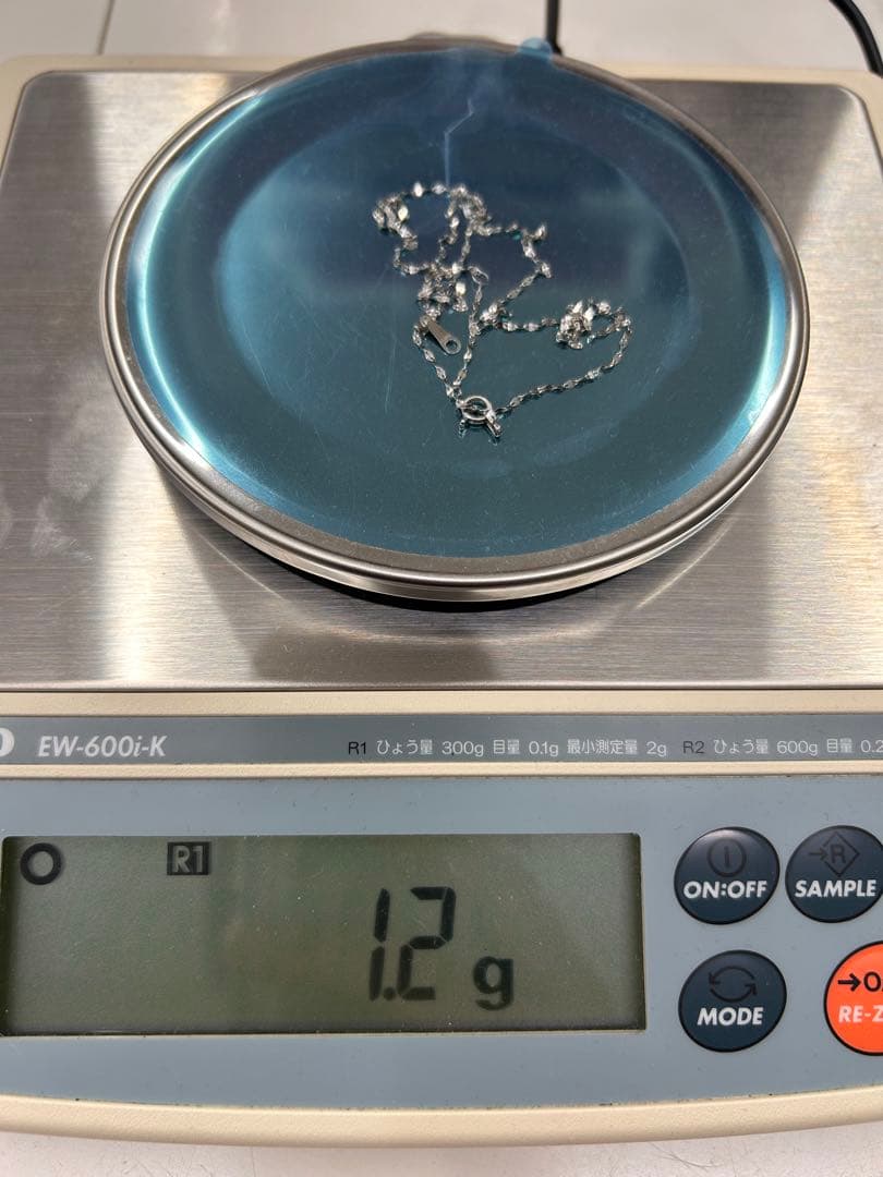 Pt850 チェーンネックレス