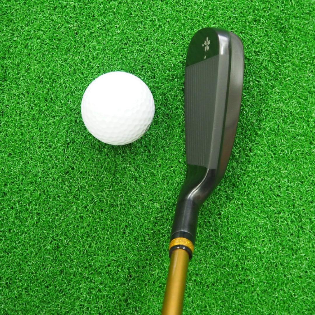 【新品】ムツミ ホンマ フルチタンアイアン カーボンシャフト 5本組 R