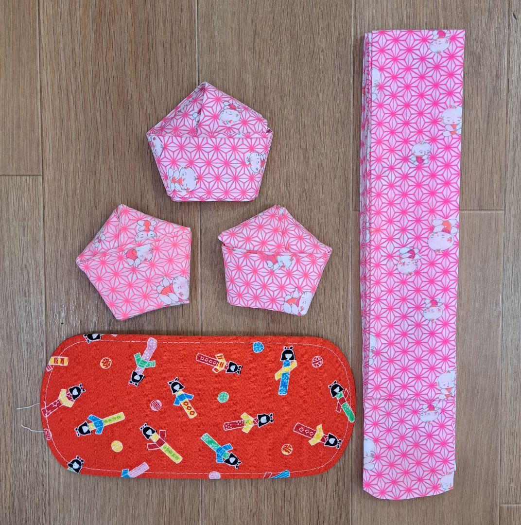 大幅値下げ 未使用に近い フルセット 七五三着物 七歳祝着(クリーム地手鞠柄)