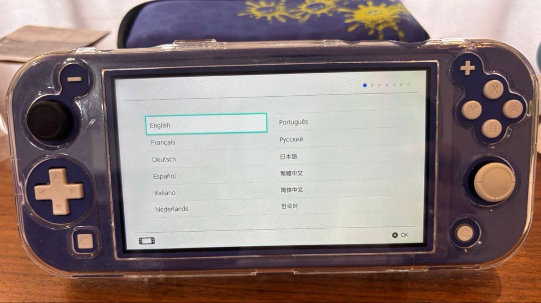 Switch Nintendo Lite ブルー　フルセット